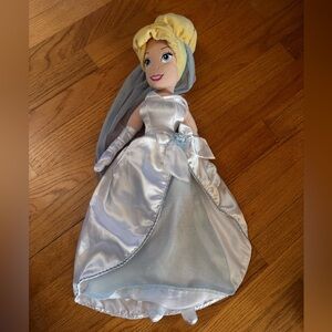 Disney Cinderella Blue and White Princess Doll 22”
